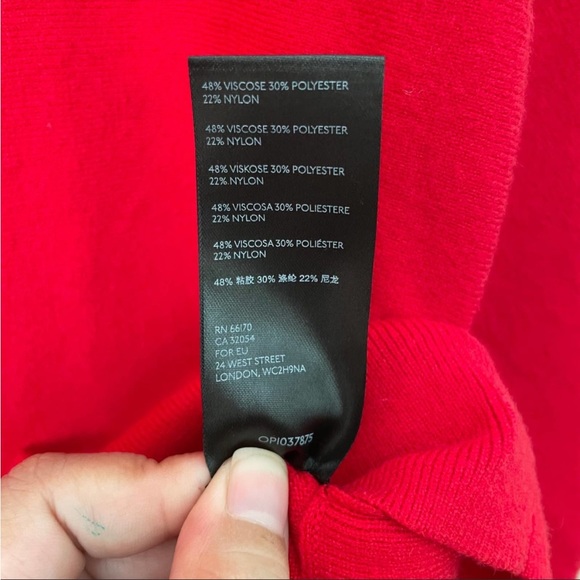 EUC Anthropologie 2X Ribbed Dolman Sweater - Picture 6 of 6